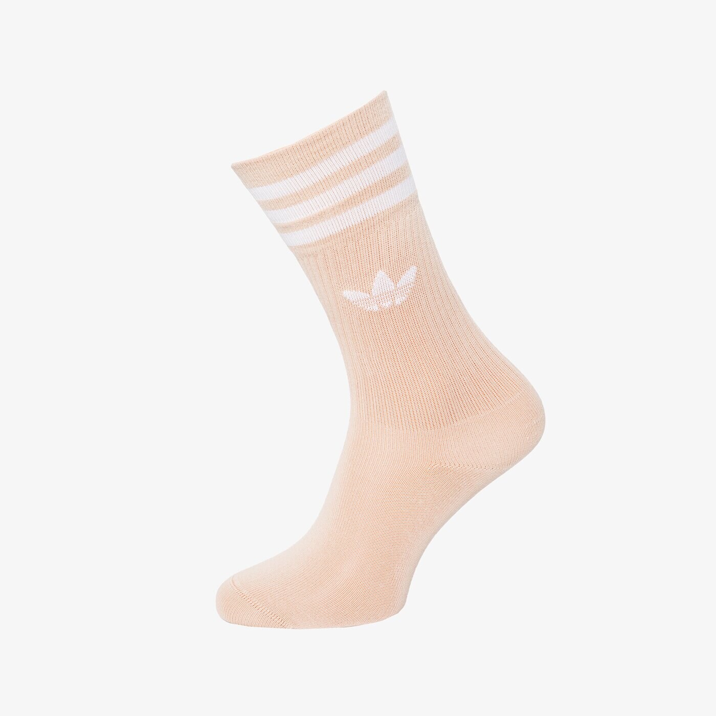Дамски чорапи ADIDAS ЧОРАПИ SOLID CREW SOCK hl6767 цвят бял