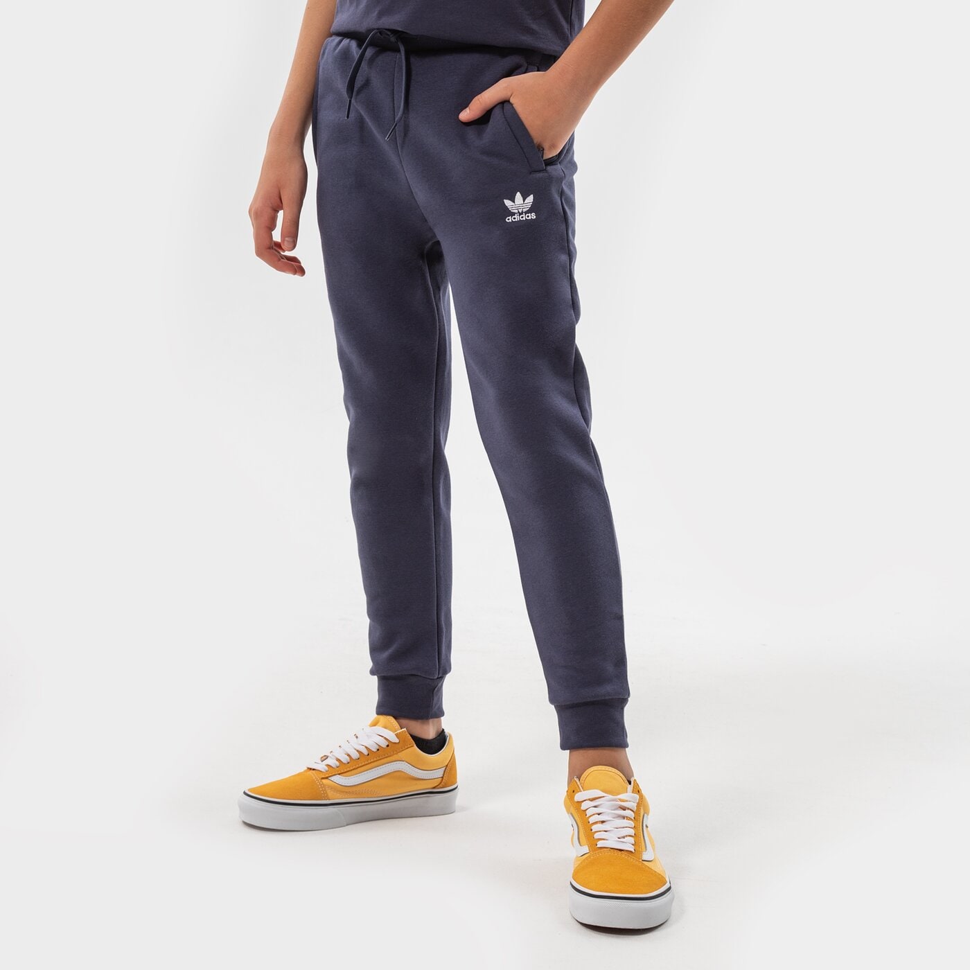 Детски панталони ADIDAS ПАНТАЛОНИ PANTS BOY hg1437 цвят тъмносин