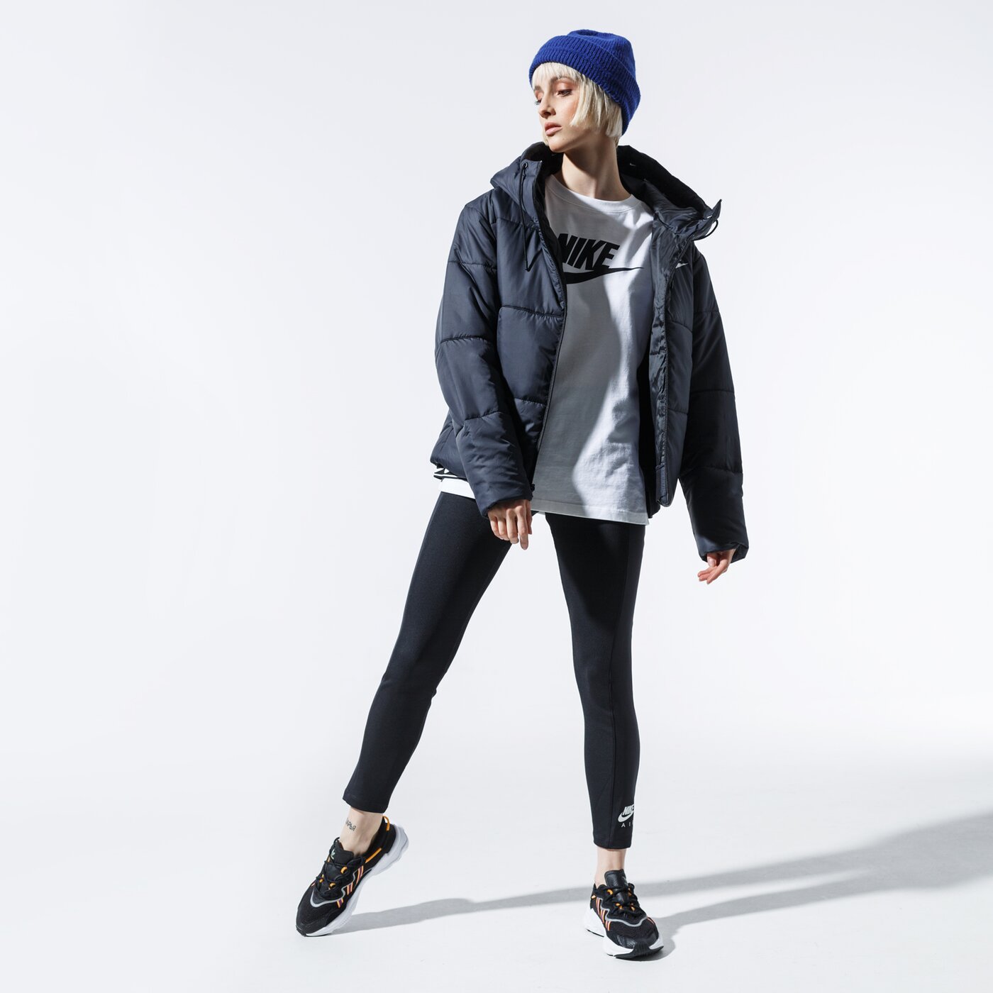 Дамска тениска NIKE ТЕНИСКА W NSW TEE ESSNTL LS ICON FTRA bv6171-100 цвят бял