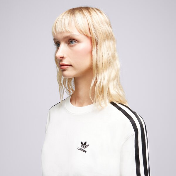 Дамска тениска ADIDAS ТЕНИСКА 3 STRIPES ik4050 цвят бял