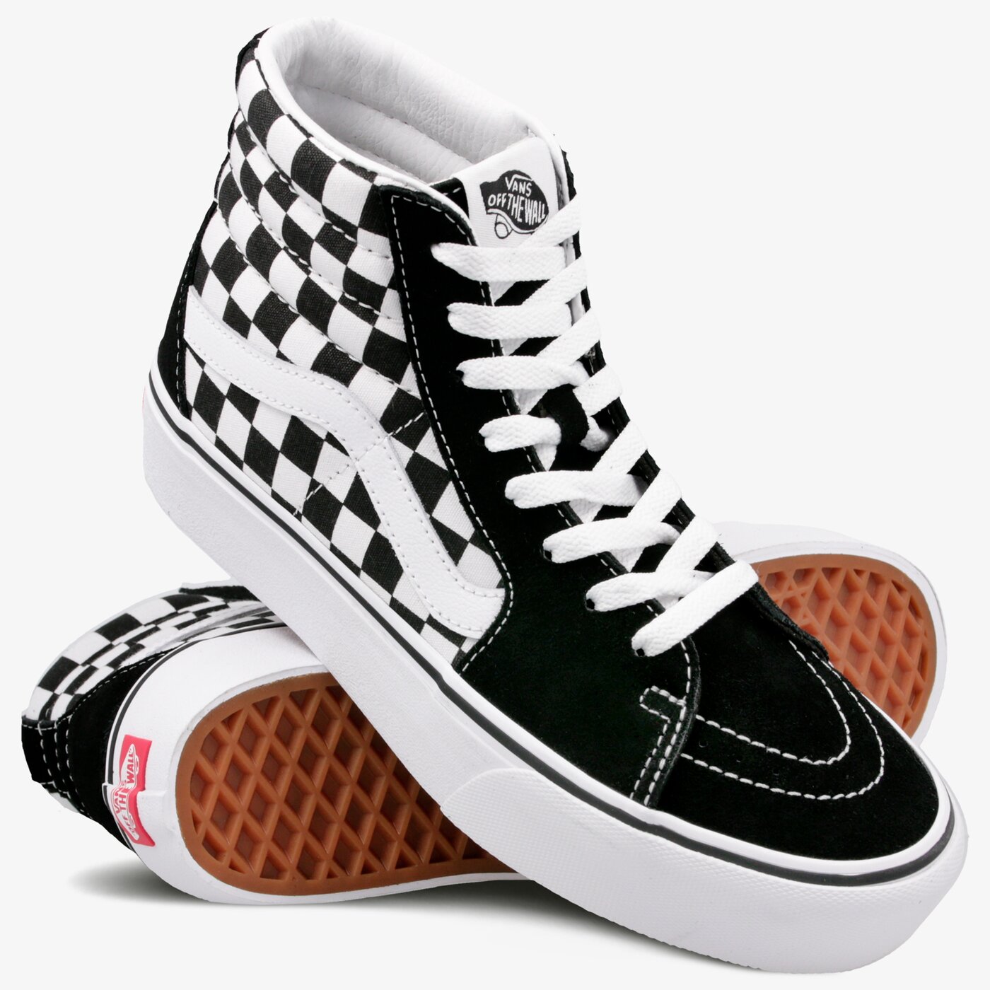 Дамски маратонки VANS UA SK8-HI PLATFORM 2.0 vn0a3tknqxh1 цвят черен