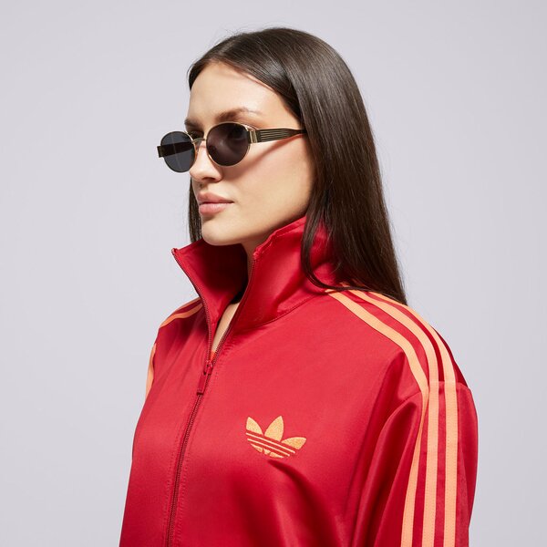 Дамски суичър ADIDAS СУИТЧЪР СЪС ЗАКОПЧАВАНЕ FBIRD LOOSE jp2295 цвят бордо
