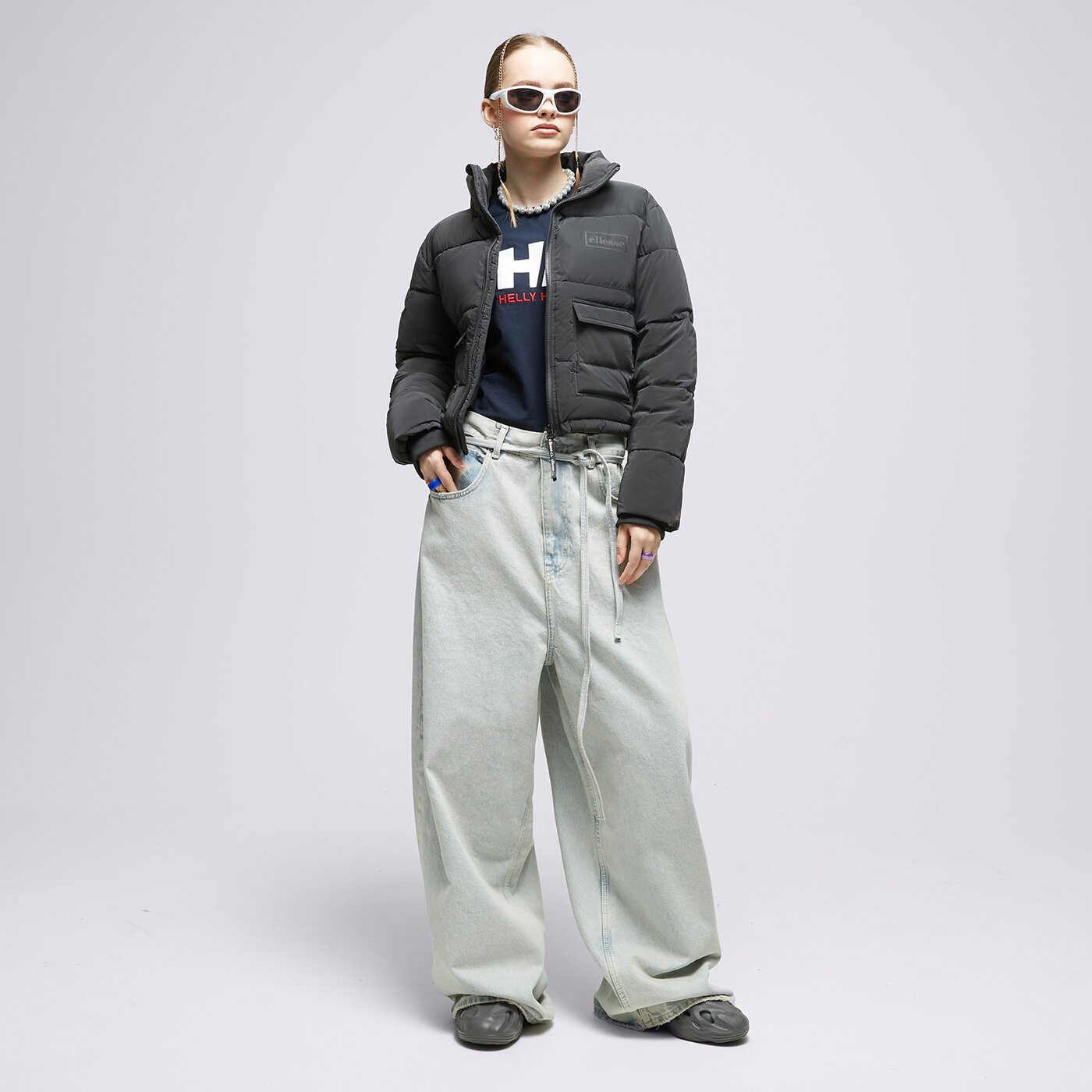 Дамско зимно яке ELLESSE ЯКЕ ПУХЕН SELINE PADDED JACKET BLK sgp16177011 цвят черен