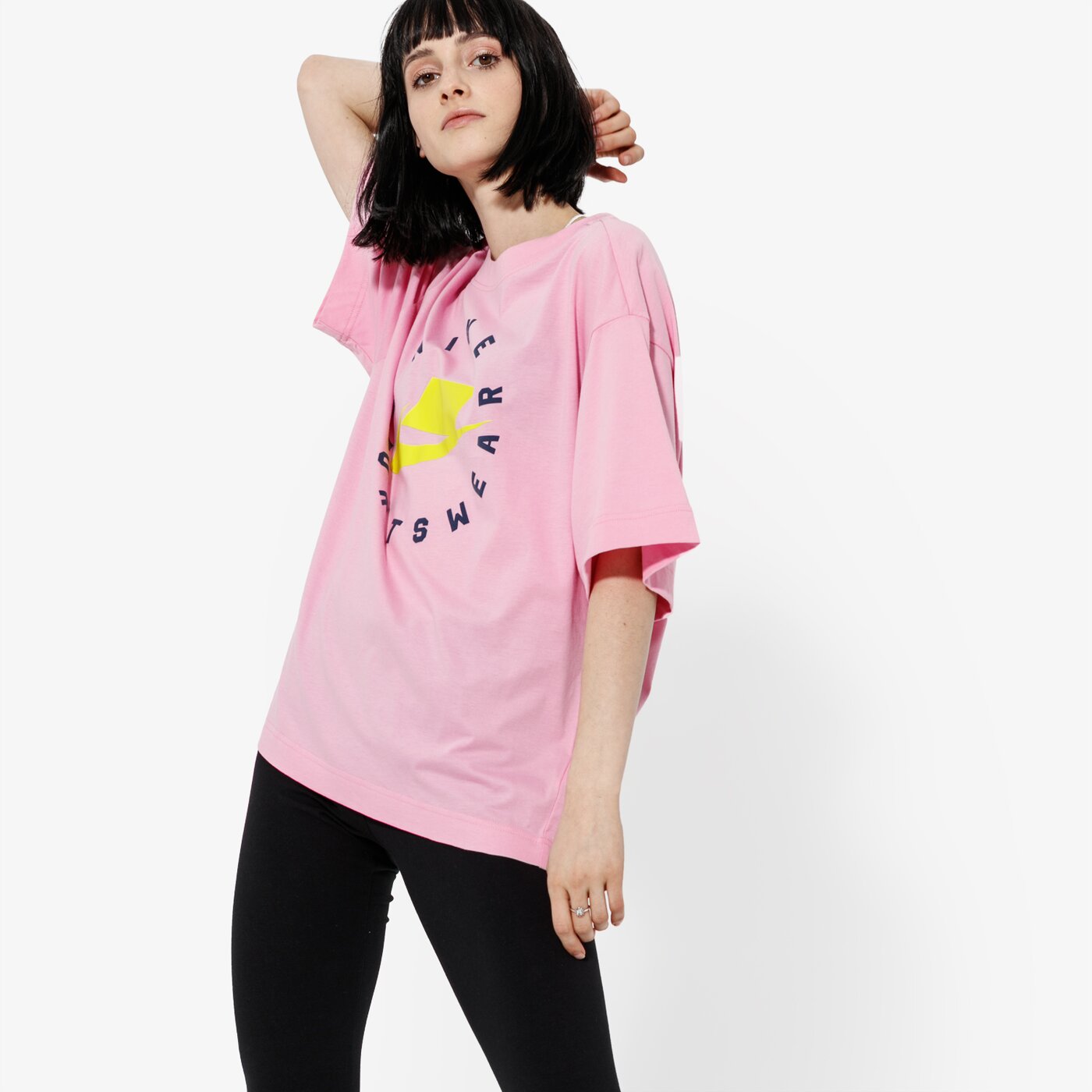 Дамска тениска NIKE ТОП W NSW NSW ТОП SS  SPORTSWEAR at0566-629 цвят розов