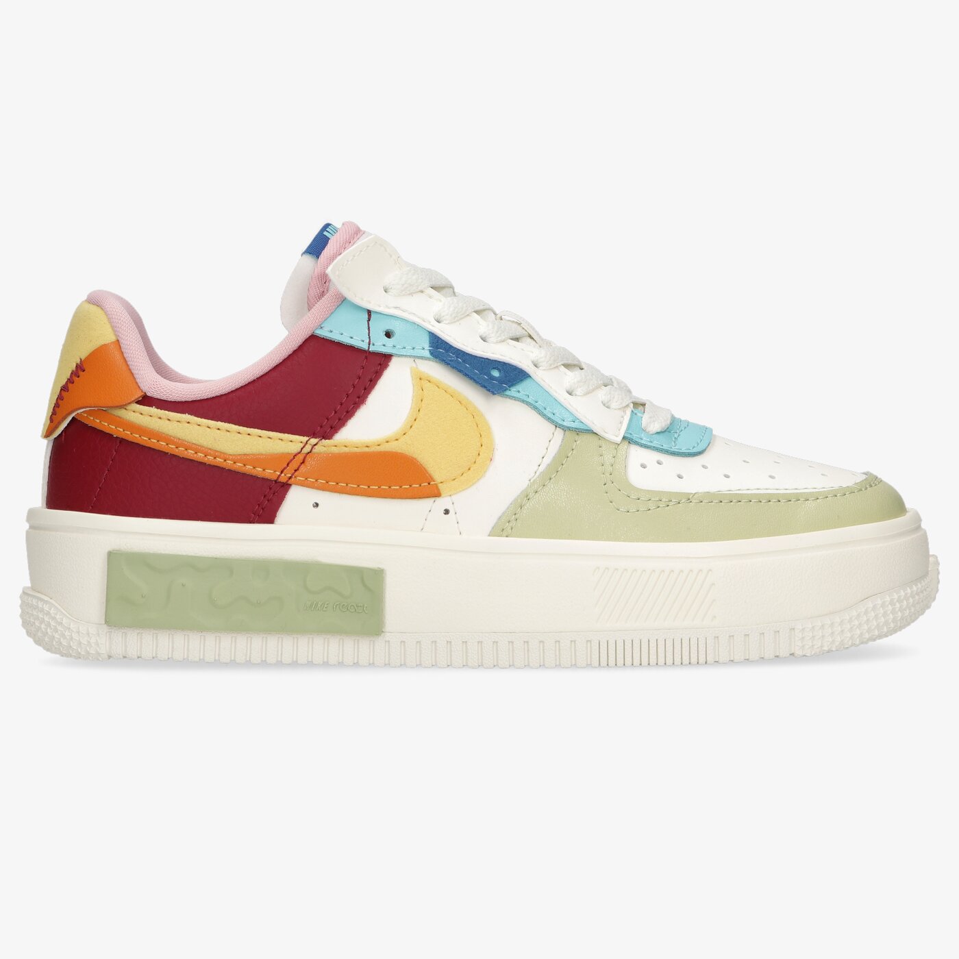 Дамски маратонки NIKE WMNS AIR FORCE 1 FONTANKA do6719-100 цвят многоцветен