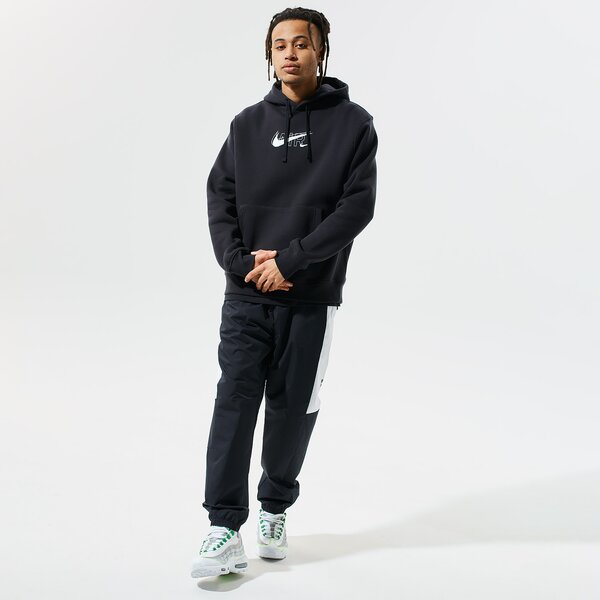 Мъжки суичър NIKE СУИТЧЪР С КАЧУЛКА M NSW HOODIE PO AIR PRNT PACK dd9694-010 цвят черен