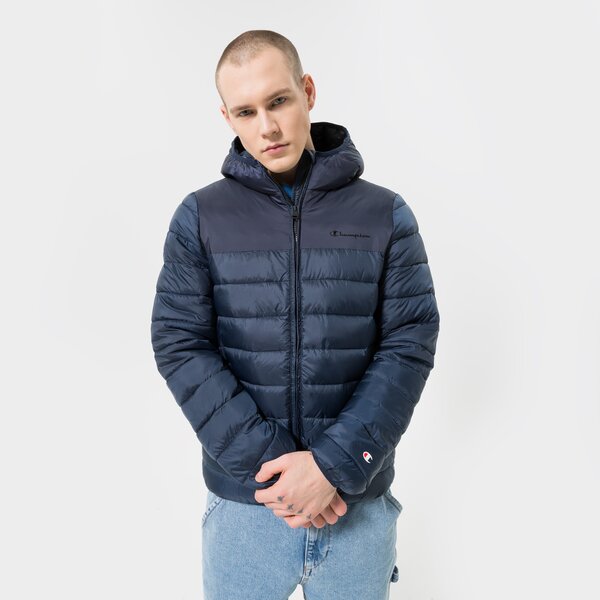 Мъжко зимно яке CHAMPION ЯКЕ ЗИМНО HOODED JACKET 218073bs501 цвят тъмносин