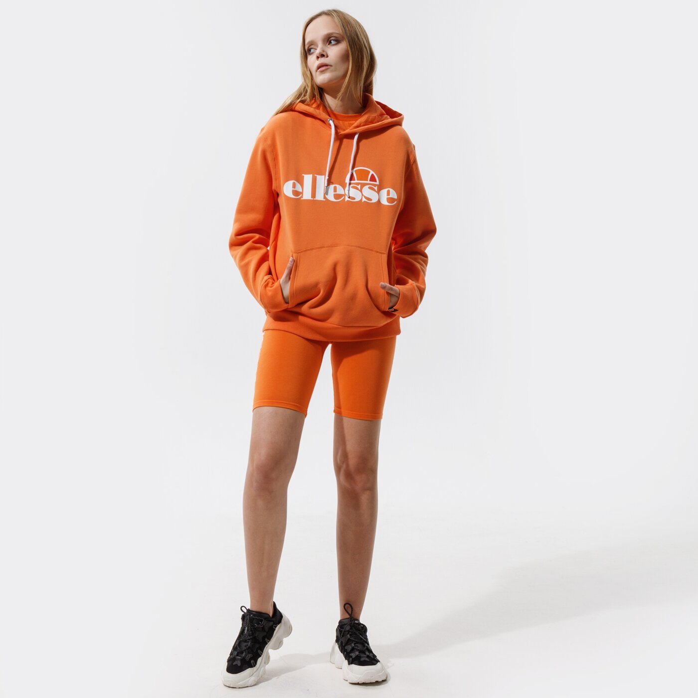 Дамски суичър ELLESSE СУИТЧЪР С КАЧУЛКА TORICES OH HOODY ORNG sgi03244704 цвят оранжев