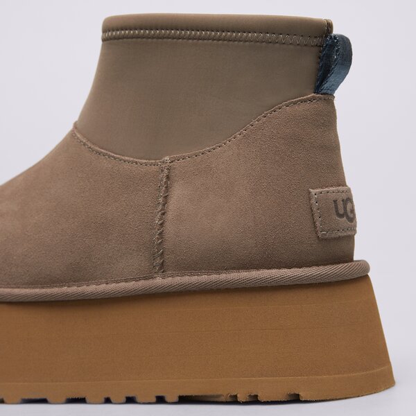 Дамски кежуал UGG W CLASSIC MINI DIPPER 1168170-skp цвят кафяв