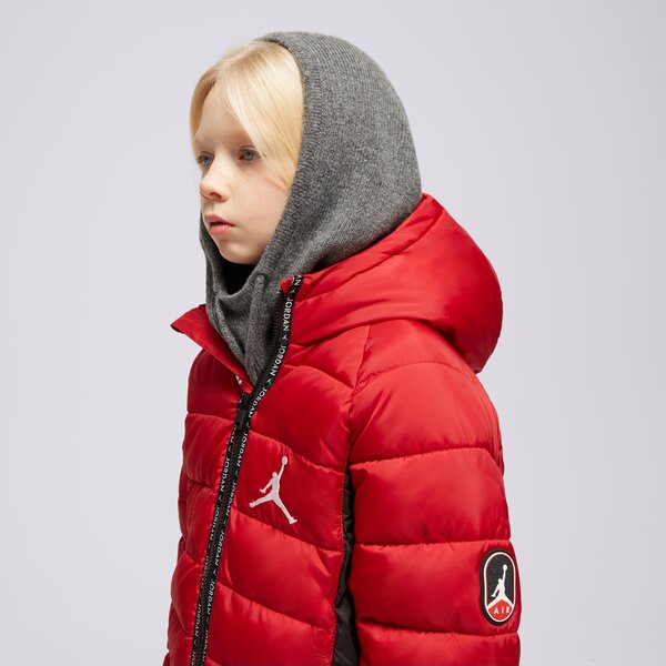 Детска преходно яке JORDAN ЯКЕ ЗИМНО FAUX DOWN JACKET BOY 95b667-r78 цвят бордо