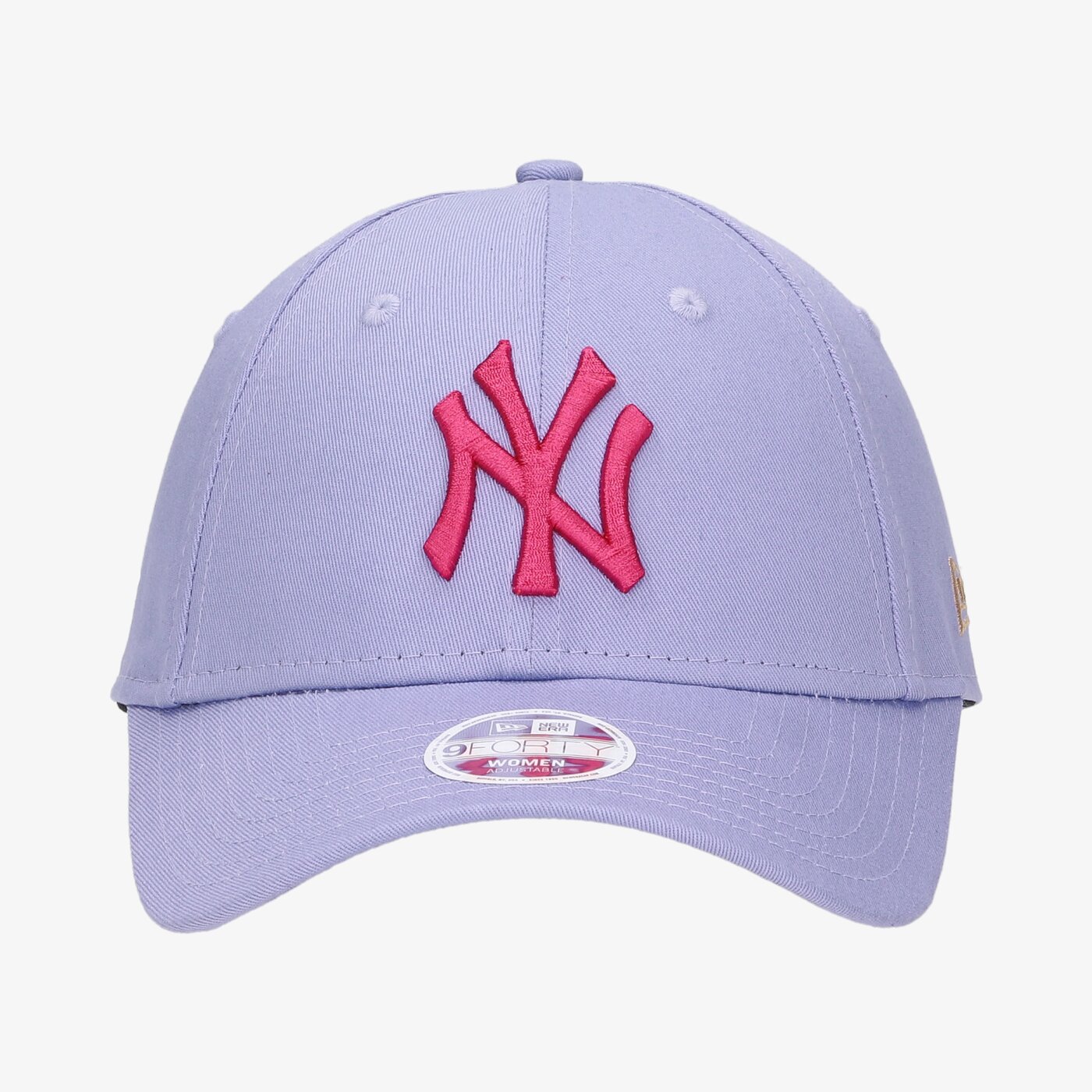 Дамска шапка с козирка NEW ERA ШАПКА WMNS ESS 940 NYY LVD NEW YORK YANKEES LVD 60141844 цвят виолетов