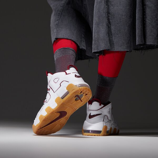 Детски маратонки NIKE AIR MORE UPTEMPO fj2846-100 цвят бял