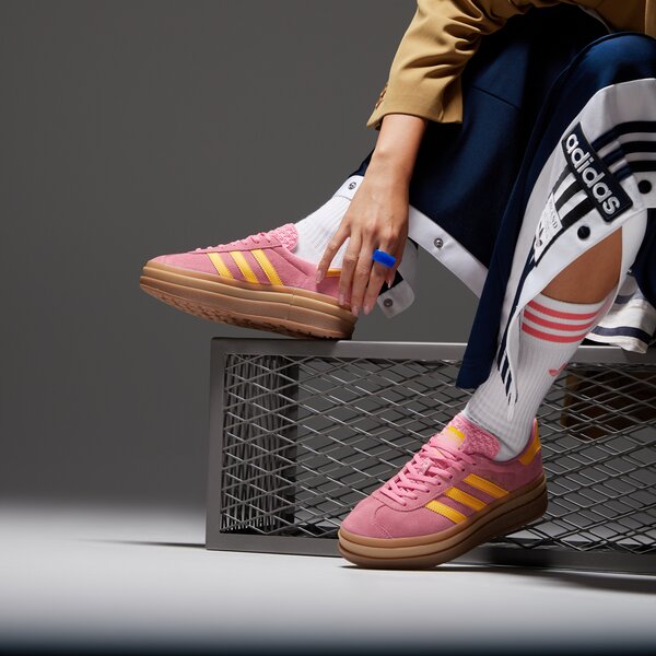 Дамски маратонки ADIDAS GAZELLE BOLD W if4498 цвят розов