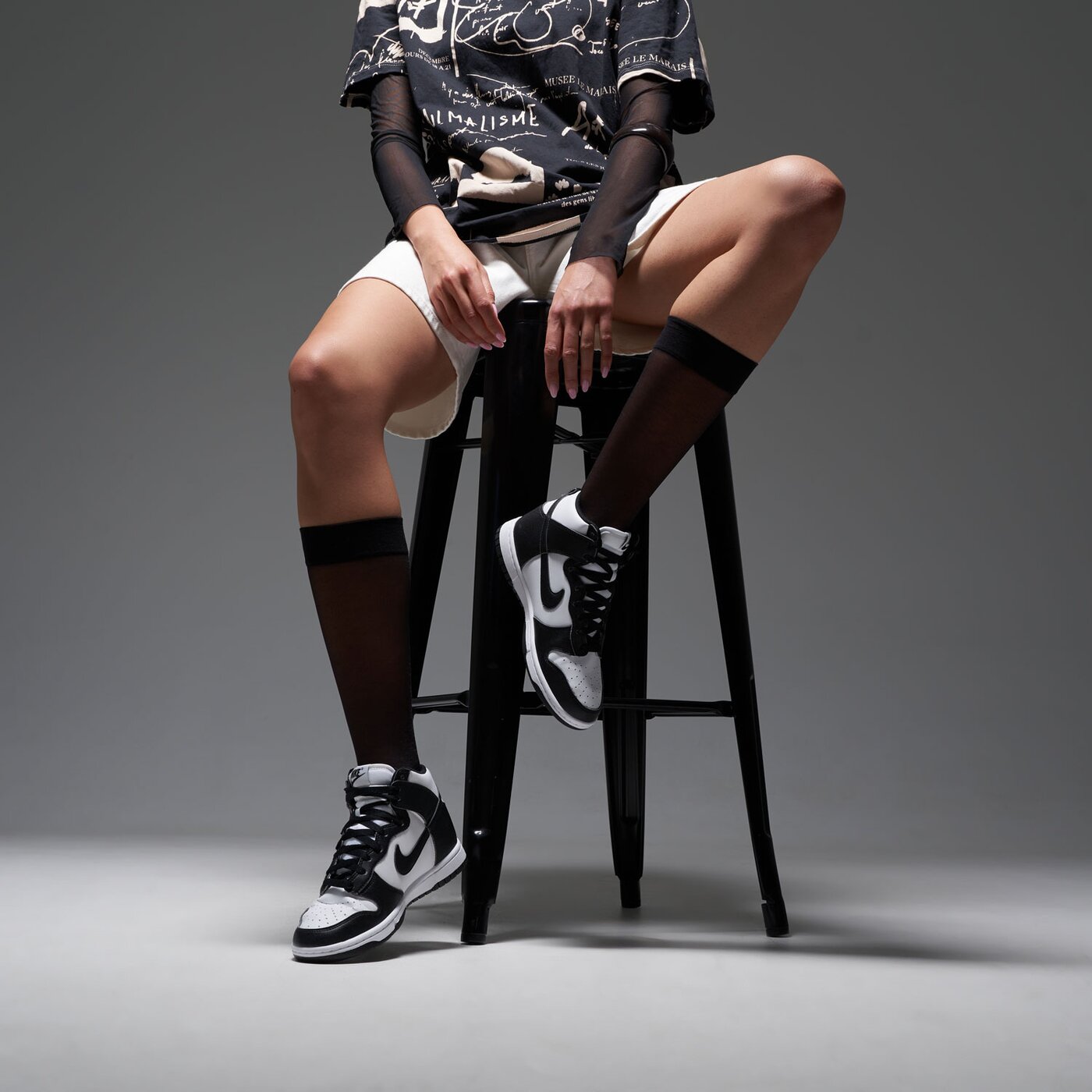 Дамски маратонки NIKE W DUNK HIGH NN fv5960-101 цвят бял