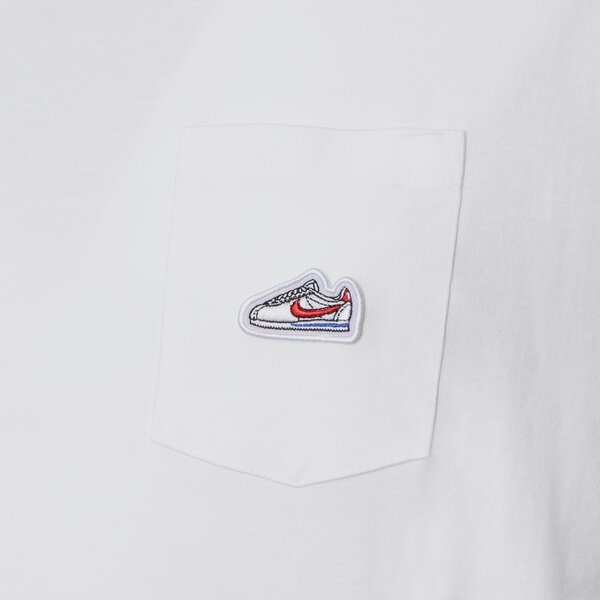Мъжка тениска NIKE ТЕНИСКА U NSW TEE M90 SNKR PTCH PKT 2 ib1382-100 цвят бял