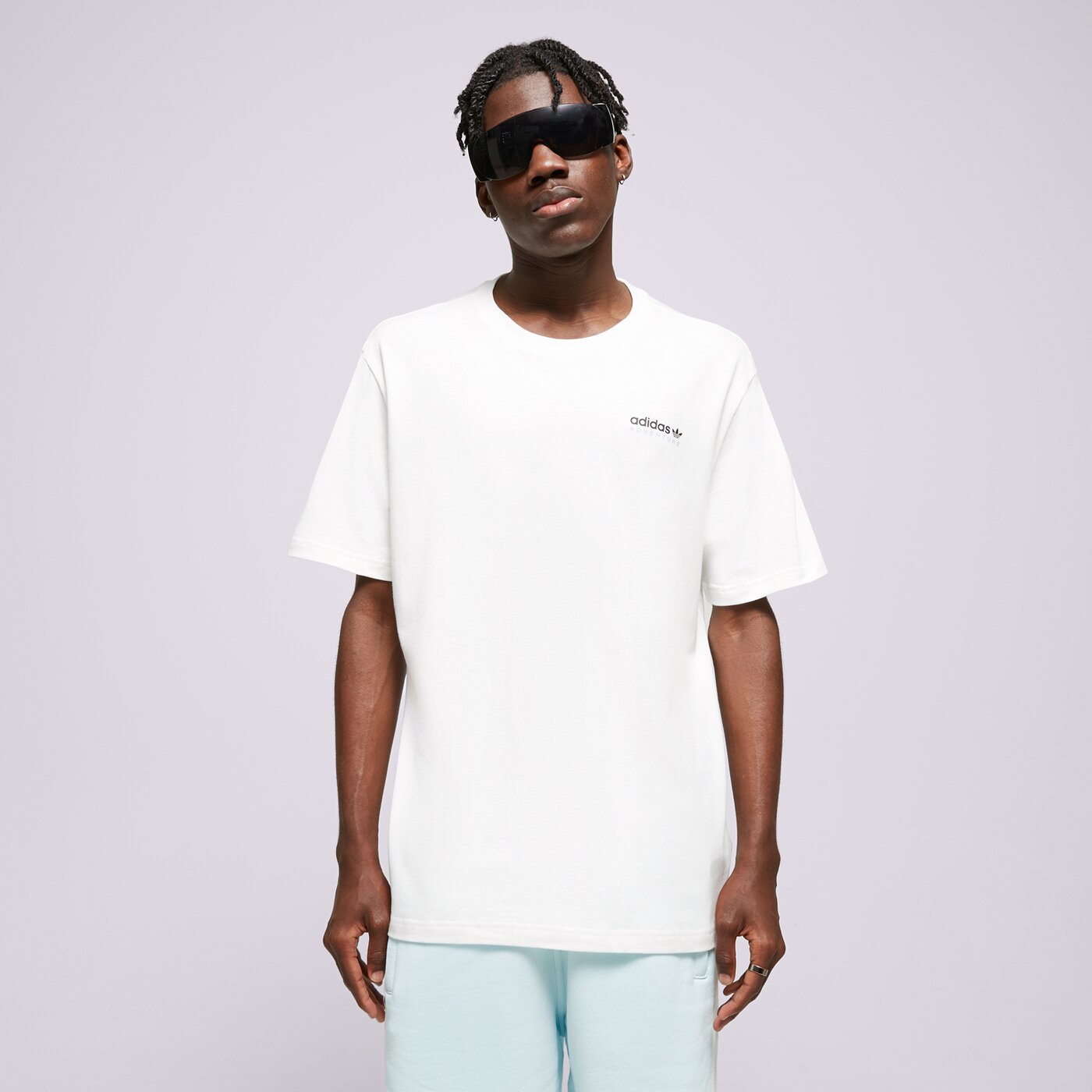 Мъжка тениска ADIDAS ТЕНИСКА ADV MTN B TEE ic2364 цвят бял