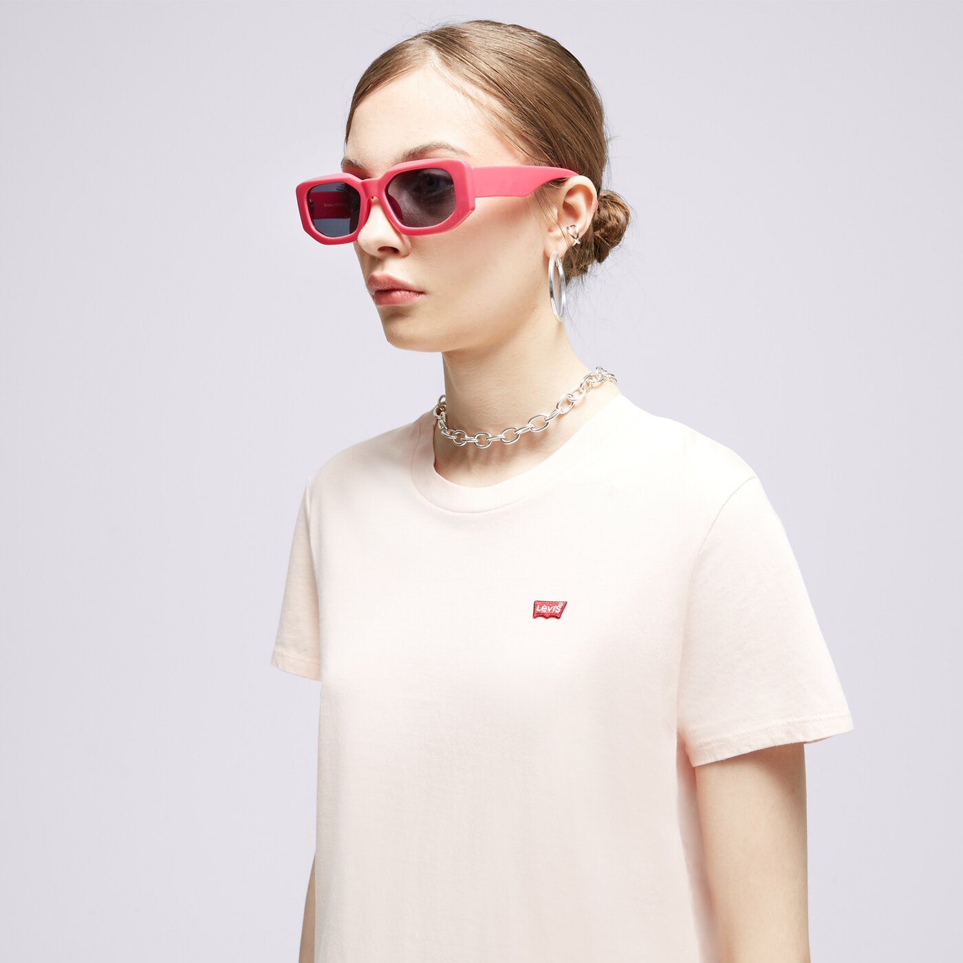 Дамска тениска LEVI'S ТЕНИСКА PERFECT 39185-0209 цвят розов