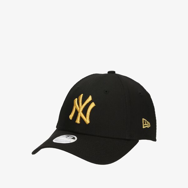 Дамска шапка с козирка NEW ERA ШАПКА WMNS METALLIC LOGO 940 NYY NEW YORK YANKEES 60222537 цвят черен