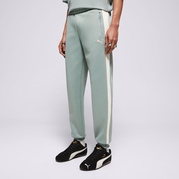 Мъжки панталони PUMA ПАНТАЛОНИ T7 ALWAYS ON TRACK PANTS DK CL 629588 30 цвят зелен