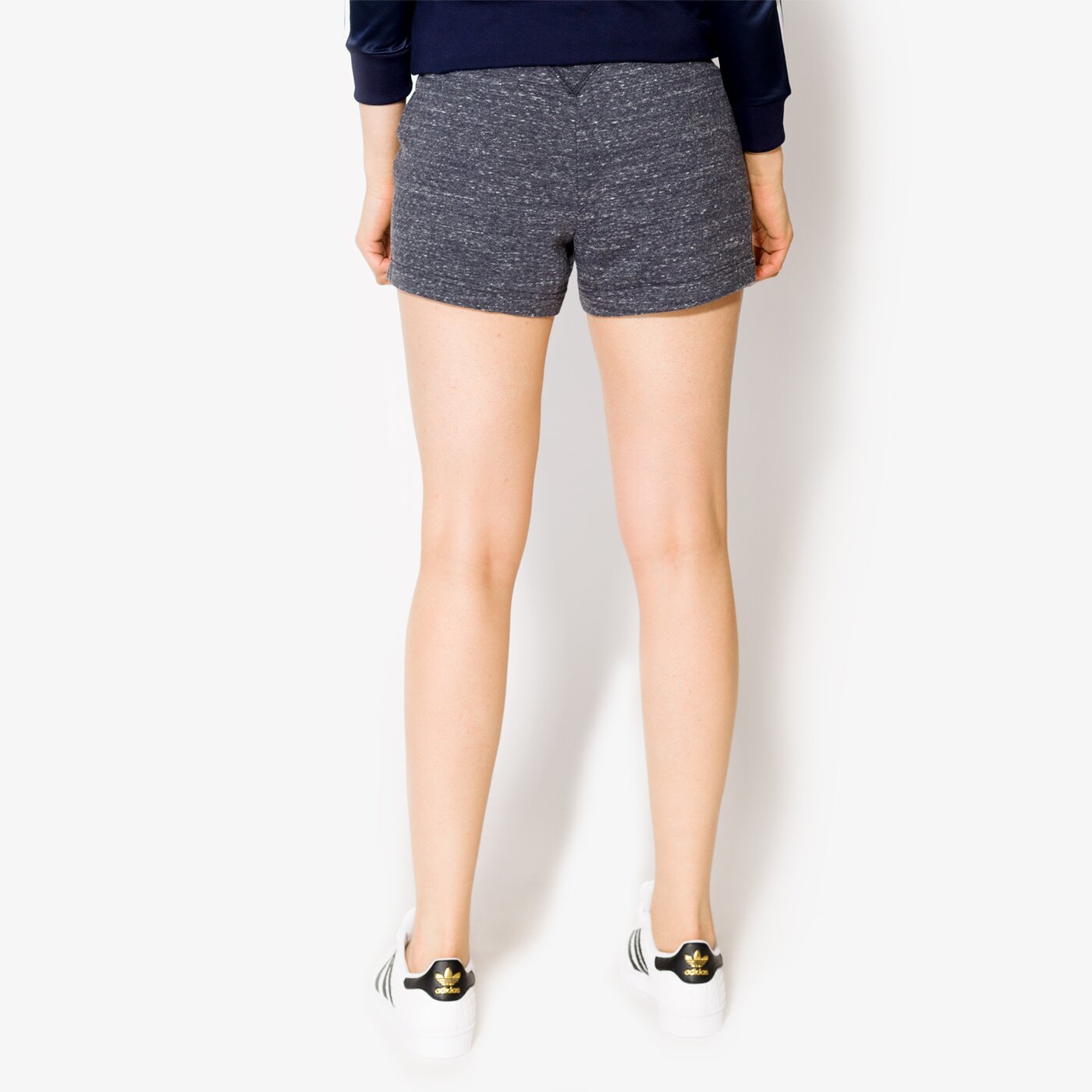 Дамски къси панталони NIKE ШОРТИ W NSW GYM VNTG SHORT 883733060 цвят сив