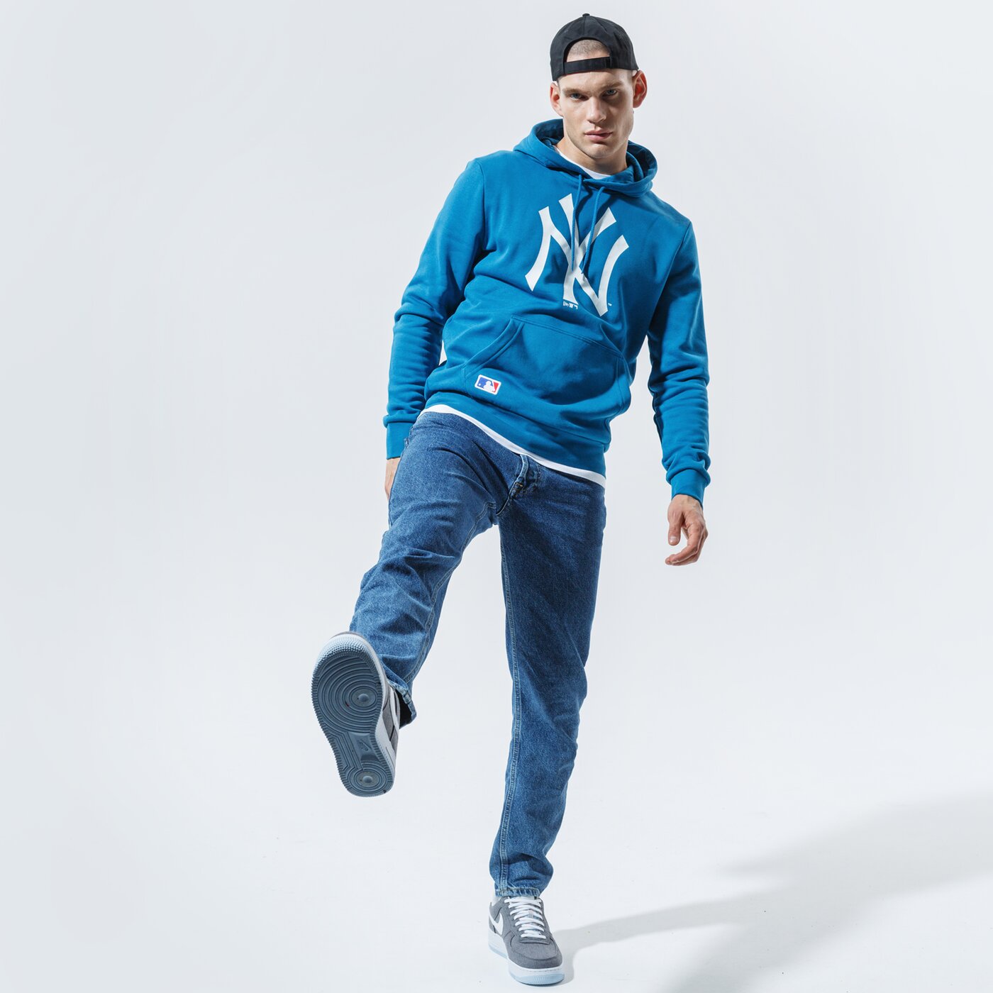 Мъжки суичър NEW ERA СУИТЧЪР С КАЧУЛКА MLB SEASONAL TEAM LOGO HOODY NEYYA 12485714 