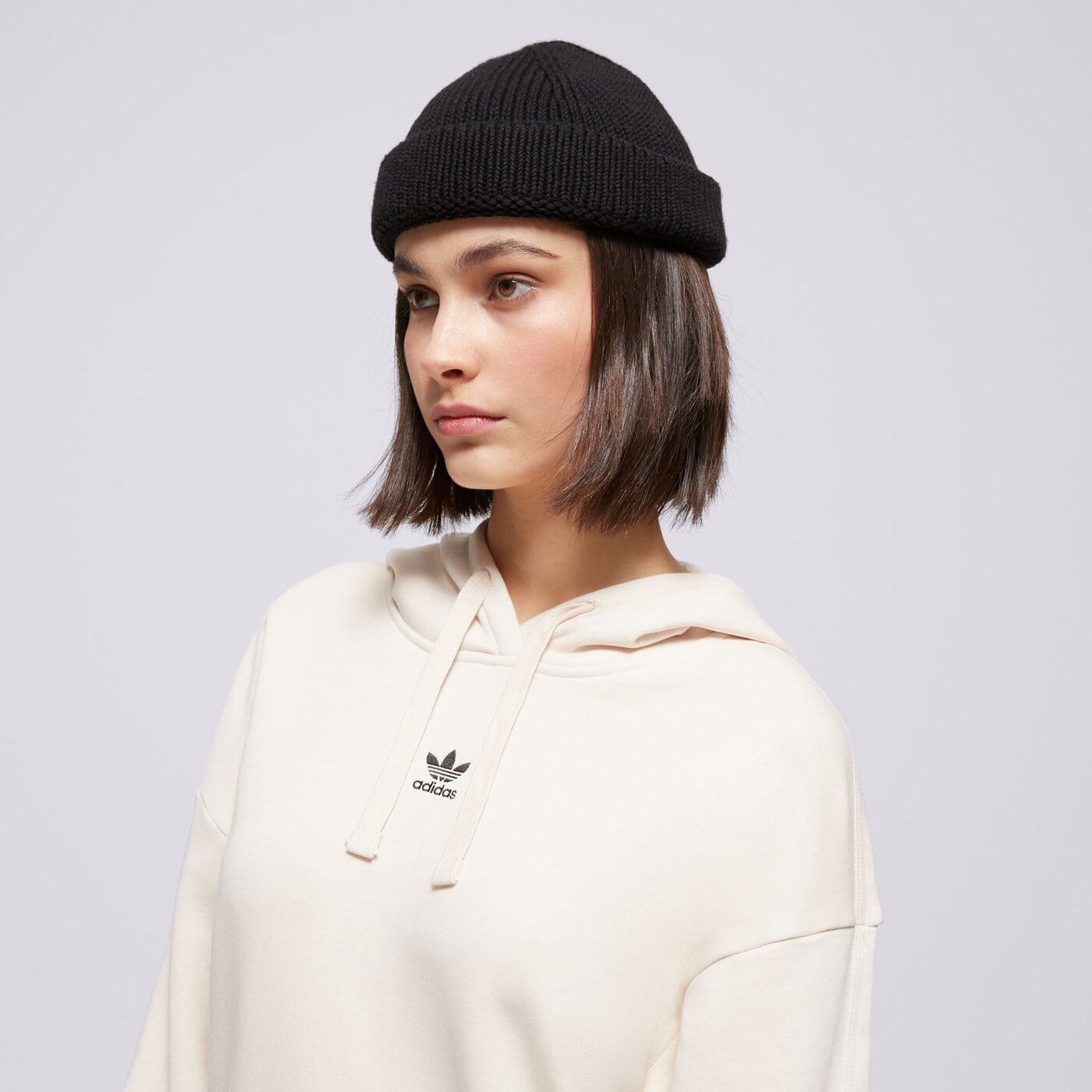 Дамски суичър ADIDAS СУИТЧЪР С КАЧУЛКА ESS HOODIE iy9619 цвят бял