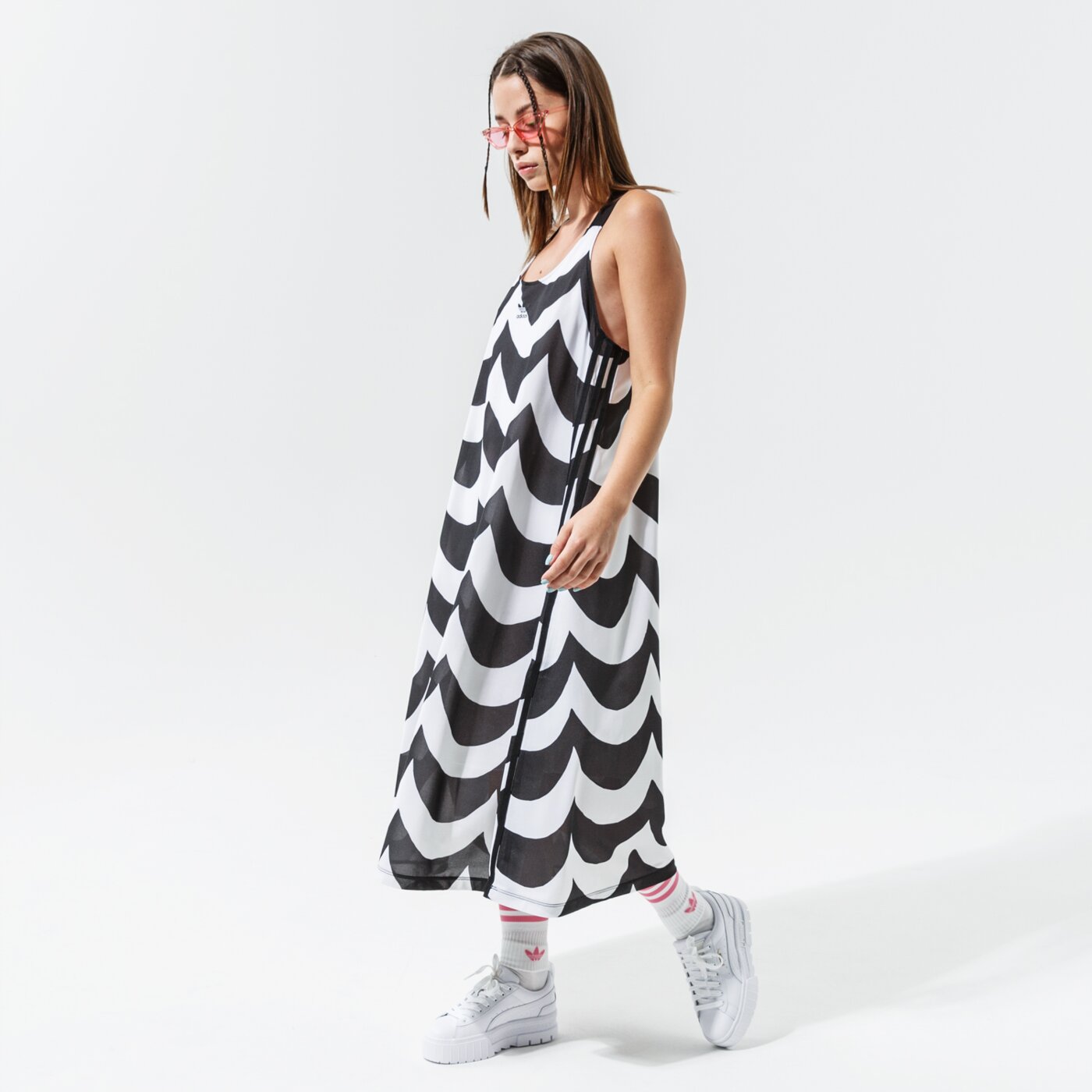 Дамски ADIDAS РОКЛЯ ПОТНИК АНЦУГS h20489 цвят черен