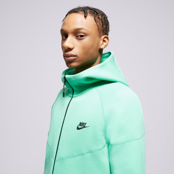 Мъжки суичър NIKE СУИТЧЪР С КАЧУЛКА M NK TCH FLC FZ WR HOODIE fb7921-363 цвят зелен