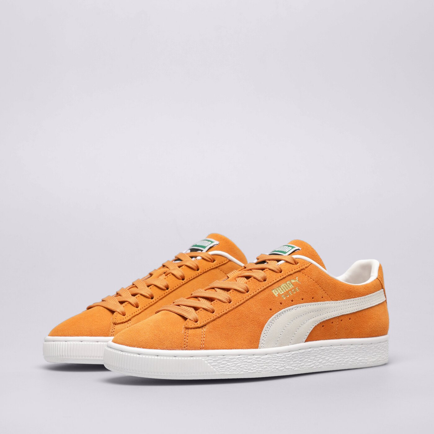 Мъжки маратонки PUMA SUEDE CLASSIC XXI 37491578 цвят оранжев