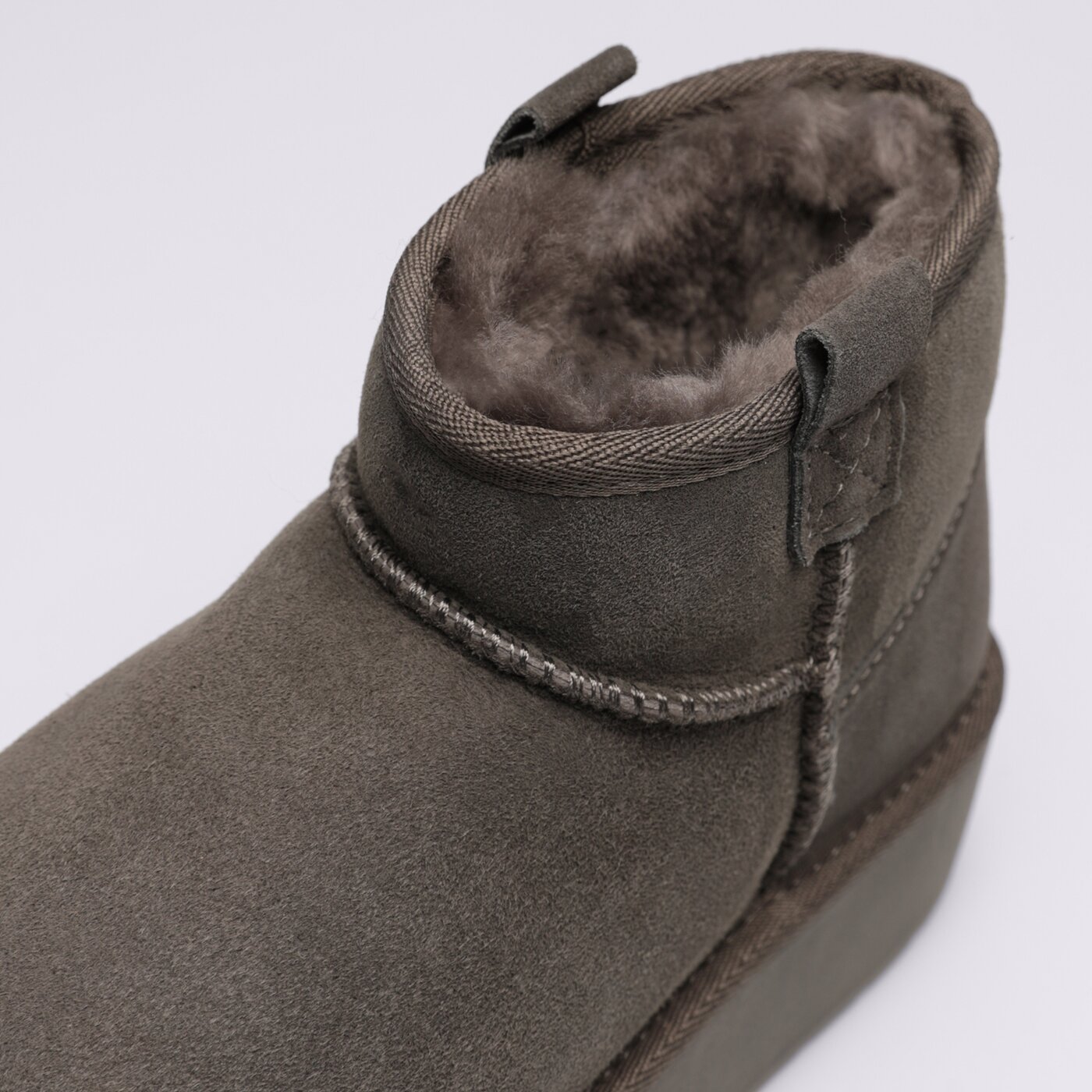 Дамски кежуал EMU AUSTRALIA FOYFLATFORM MICRO w13073charcoal цвят сив