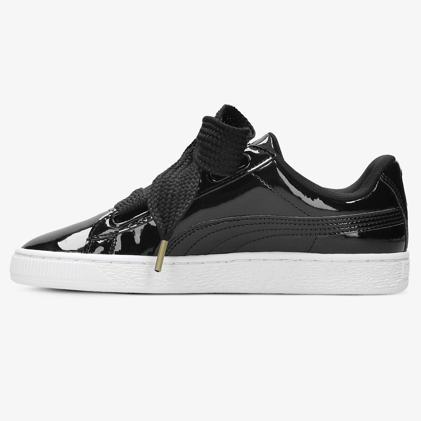 Дамски маратонки PUMA BASKET HEART PATENT WN'S 36307301 цвят черен