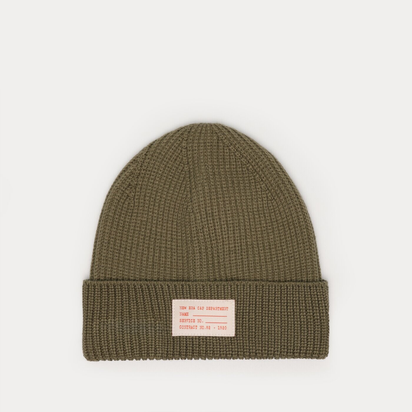 Мъжка зимна шапка NEW ERA ШАПКА WOOL MIX WATCH BEANIE NEW ERA NOV 60285125 цвят каки