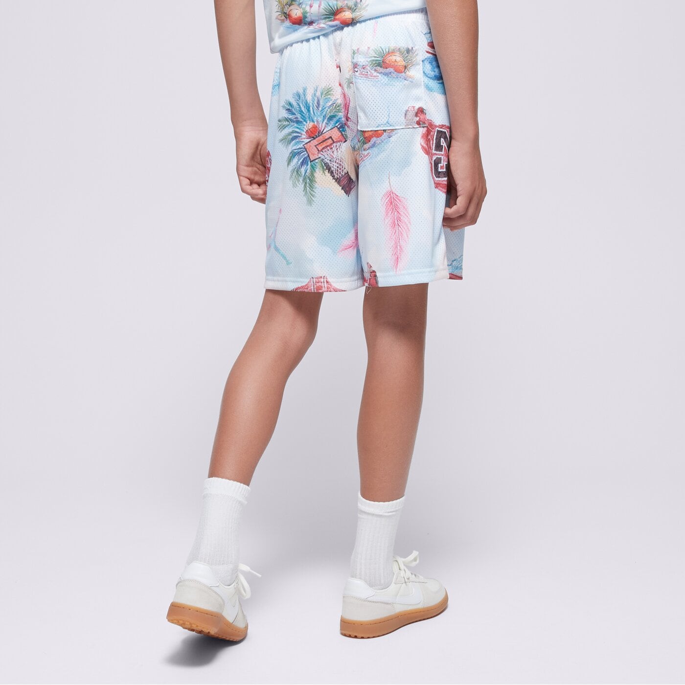  JORDAN ШОРТИ JDB MJ ESS SMR PK AOP MESH SHORT BOY 95f050-001 цвят многоцветен