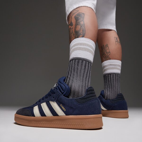 Мъжки маратонки ADIDAS SAMBA XLG js3827 цвят син