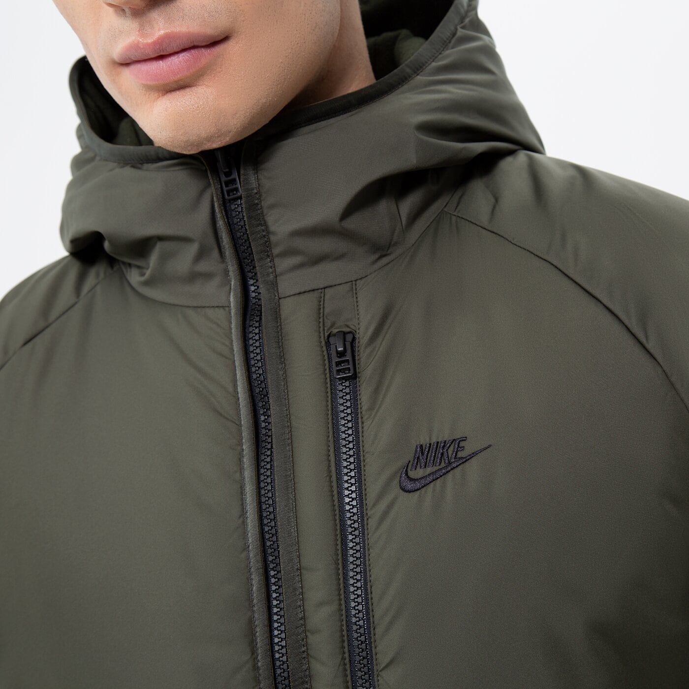 Мъжко зимно яке NIKE ЯКЕ ЗИМНО M NSW TF RPL LEGACY HD JKT dd6857-355 цвят каки
