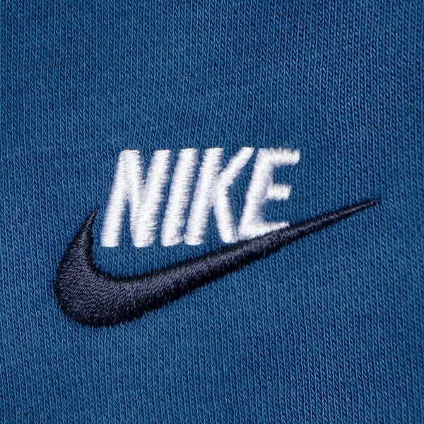 Мъжки суичър NIKE СУИТЧЪР СЪС ЗАКОПЧАВАНЕ С   КАЧУЛКА M NSW CLUB DT HDFZ dq8384-476 цвят син