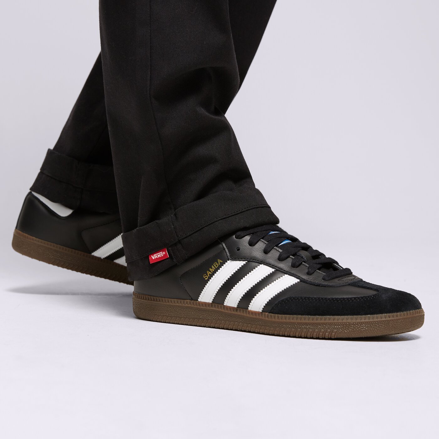 Мъжки панталони VANS ПАНТАЛОНИ AUTHENTIC CHINO RELAXED vn0a5fj8blk1 цвят черен