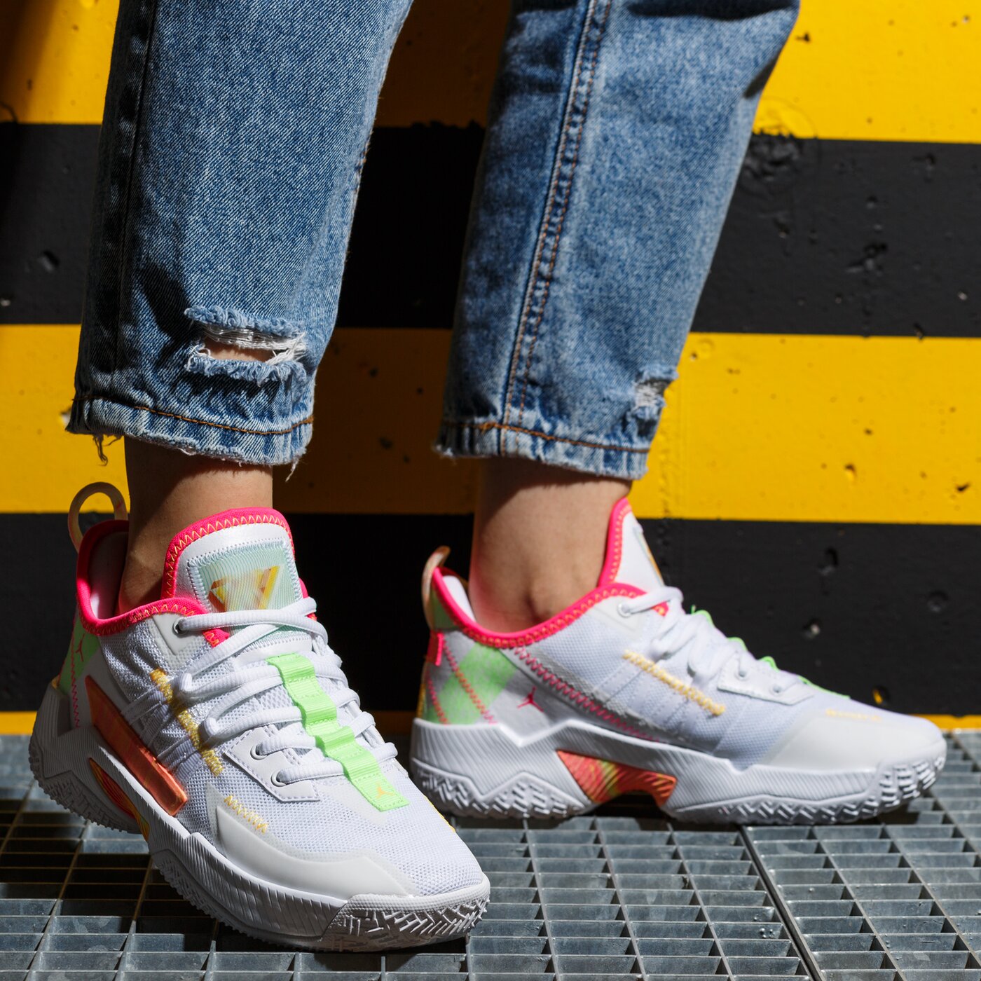 Детски маратонки JORDAN ONE TAKE II cz0840-163 цвят бял