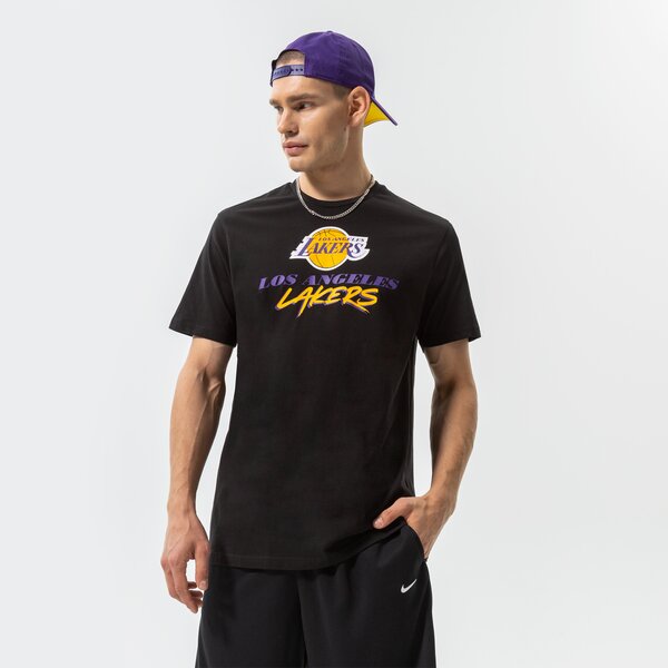 Мъжка тениска NEW ERA ТЕНИСКА NBA SCRIPT LAKERS LOS ANGELES LAKERS BLKTRP 60284675 цвят черен