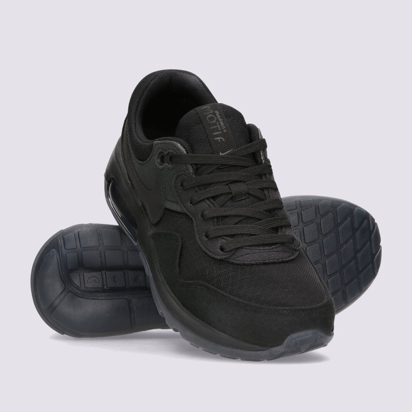 Детски маратонки NIKE AIR MAX MOTIF dh9388-003 цвят черен