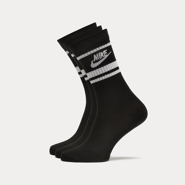 Дамски чорапи NIKE ESSENTIAL STRIPE SOCKS (3 PACKS)  dx5089-010 цвят черен