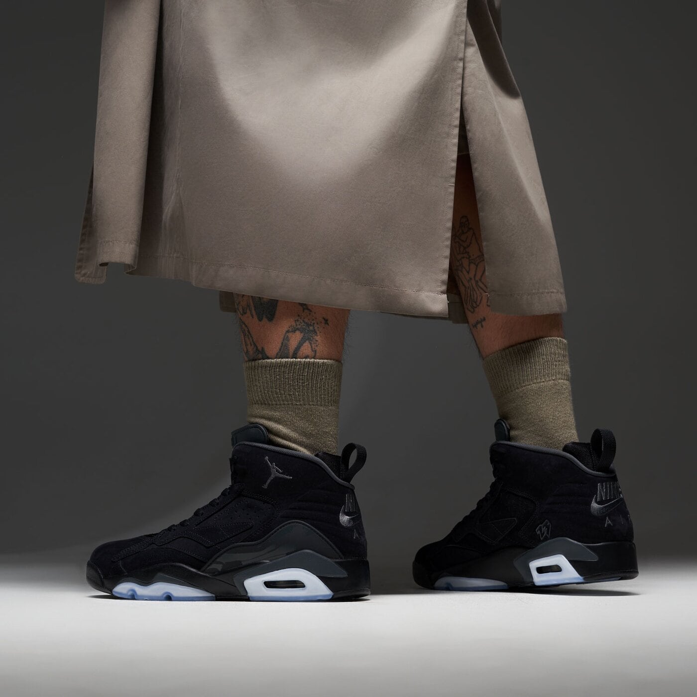 Мъжки маратонки JORDAN JUMPMAN MVP  dz4475-001 цвят черен