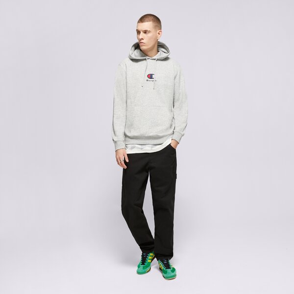 Мъжки суичър CHAMPION СУИТЧЪР С КАЧУЛКА HOODED SWEATSHIRT 219845em021 цвят сив