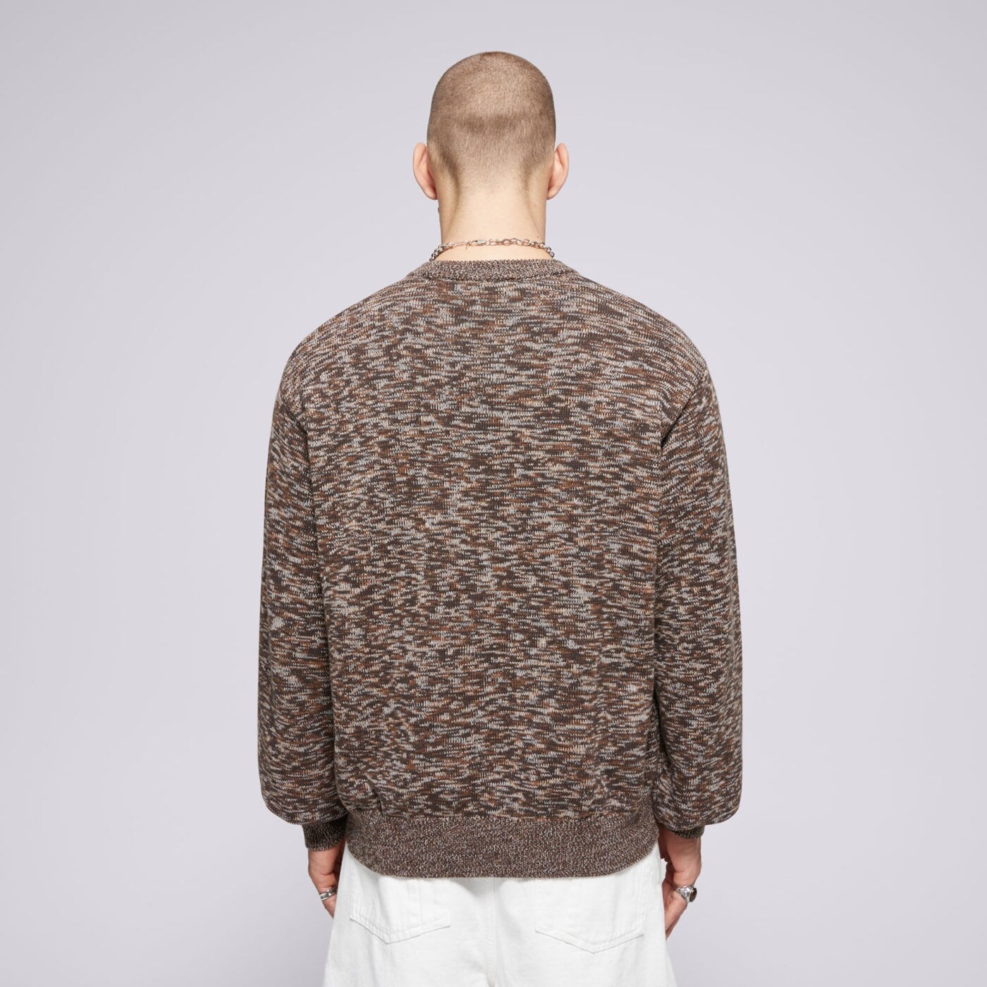 DICKIES ПУЛОВЕР OAKPORT MARL SWEATER dk0a4z310db1 цвят кафяв