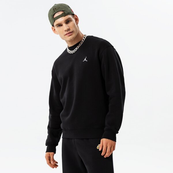 Мъжки суичър JORDAN СУИТЧЪР M J ESS FLC CREW dq7520-010 цвят черен
