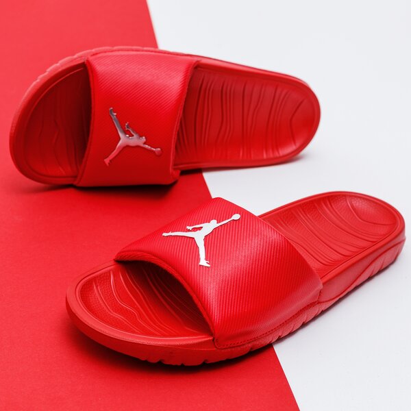 Мъжки чехли и сандали JORDAN BREAK  ar6374-602 цвят червен
