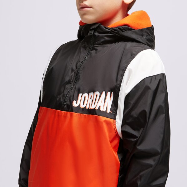 Детска преходно яке JORDAN ЯКЕ JDB MVP HOODED WIND JKT BOY 95c237-023 цвят оранжев