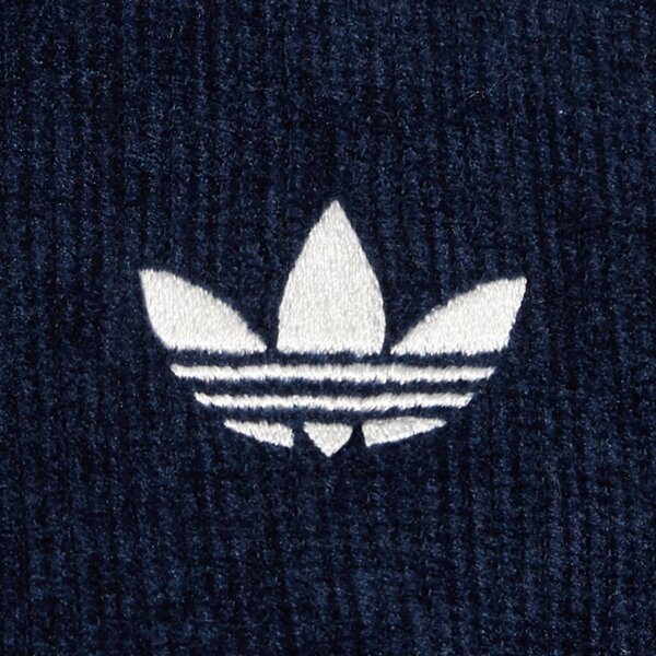 Дамски суичър ADIDAS СУИТЧЪР СЪС ЗАКОПЧАВАНЕ   VELOUR KNIT TRACK ТОП ks7779 цвят тъмносин