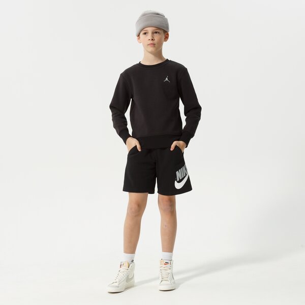 Детски суичър JORDAN СУИТЧЪР JUMPMAN ESSENTIALS CREW BOY 95b130-023 цвят черен