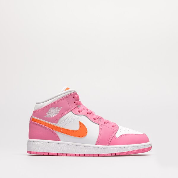 Детски маратонки AIR JORDAN 1 MID (GS) dx3240-681 цвят бял